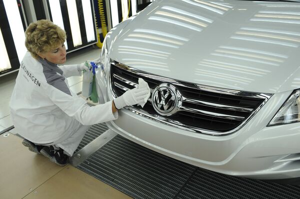 Volkswagen Rus Group launching full-cycle production of cars in the city of Kaluga - Sputnik International