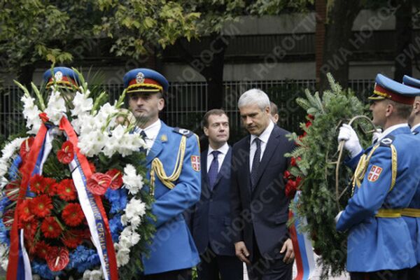 Medvedev in Serbia - Sputnik International