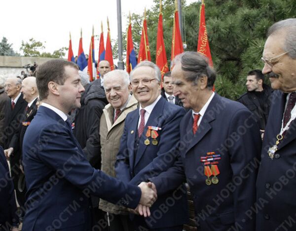 Medvedev in Serbia - Sputnik International