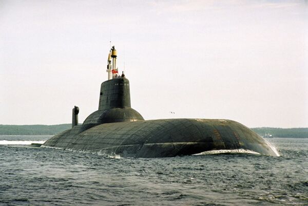 Dmitry Donskoy submarine prepares for future Bulava missile tests - Sputnik International