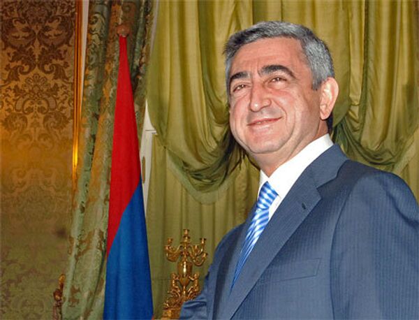 Serzh Sargsyan - Sputnik International