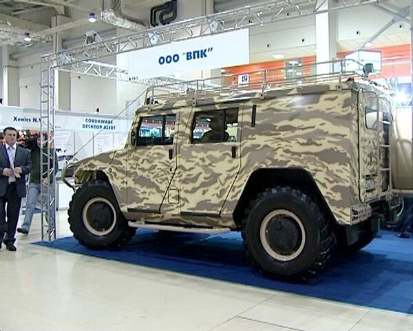 Civilian version of Tiger-2 armored SUV unveiled  - Sputnik International
