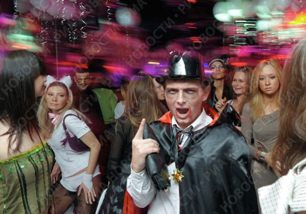 Halloween celebrations in Moscow - Sputnik International