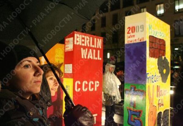 20th anniversary of fall of Berlin Wall - Sputnik International