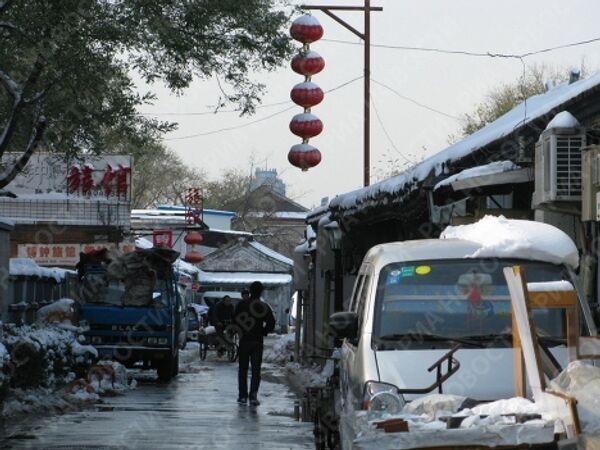 Snowfall in China  - Sputnik International
