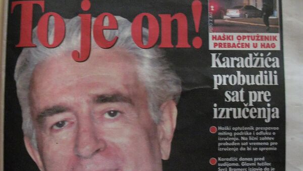 Article about Radovan Karadzic in Belgrade's Blitz newspaper - Sputnik International