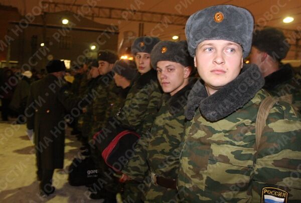 Russian army call-up  - Sputnik International
