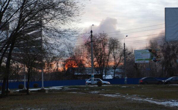 Military depot fire in Ulyanovsk  - Sputnik International