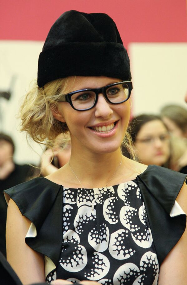 TV host Ksenia Sobchak - Sputnik International