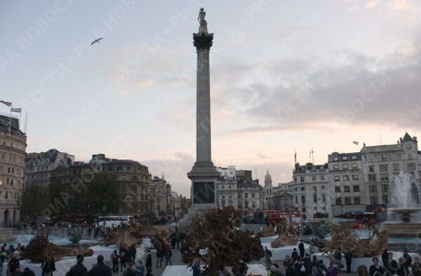 Ghost Forest in Trafalgar Square - Sputnik International