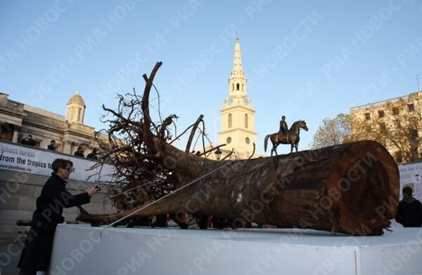 Ghost Forest in Trafalgar Square - Sputnik International