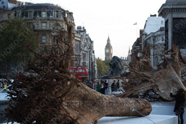 Ghost Forest in Trafalgar Square - Sputnik International