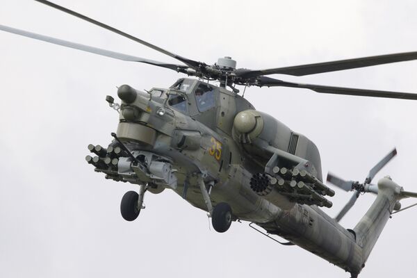 Mi-28N Night Hunter attack helicopter - Sputnik International