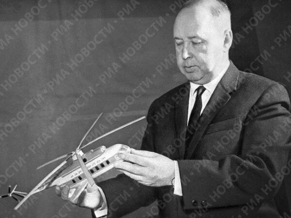 The 100th anniversary of  Soviet helicopter designer Mikhail Mil’s birth  - Sputnik International