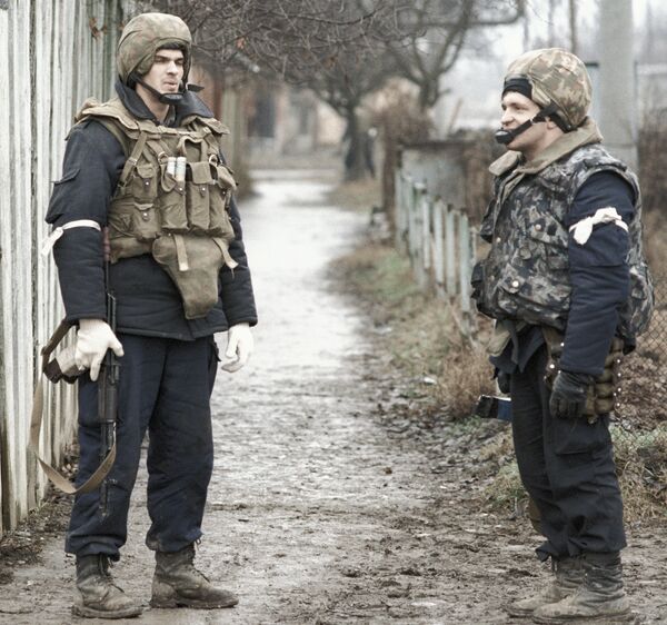 Policemen in Chechnya - Sputnik International