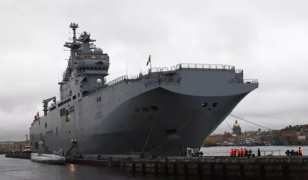 Mistral-class helicopter carrier from France - Sputnik International