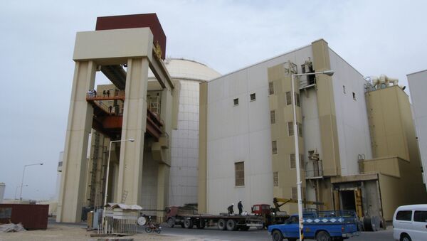 Nuclear power plant in Bushehr (Iran) - Sputnik International