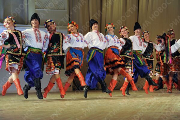 The Igor Moiseyev Dance Company performing the Night on Bald Mountain ballet based on Nikolai Gogol’s works   - Sputnik International