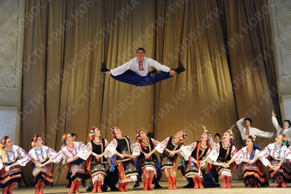 The Igor Moiseyev Dance Company performing the Night on Bald Mountain ballet based on Nikolai Gogol’s works  - Sputnik International