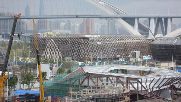 Building the Shanghai 2010 Expo infrastructure - Sputnik International