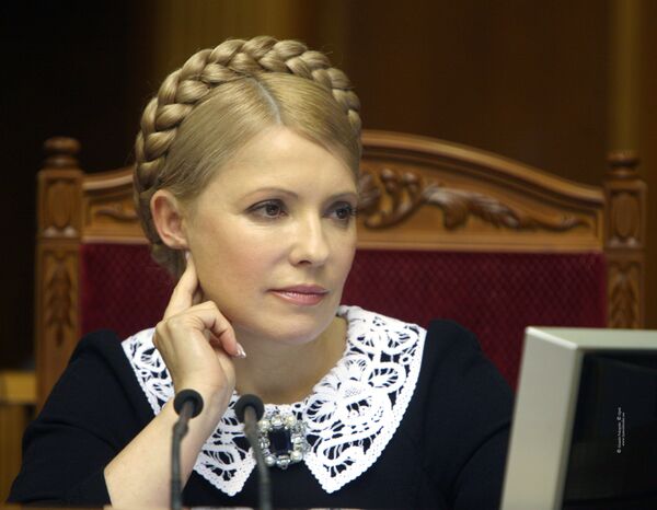 Ukrainian Prime Minister Yulia Tymoshenko - Sputnik International