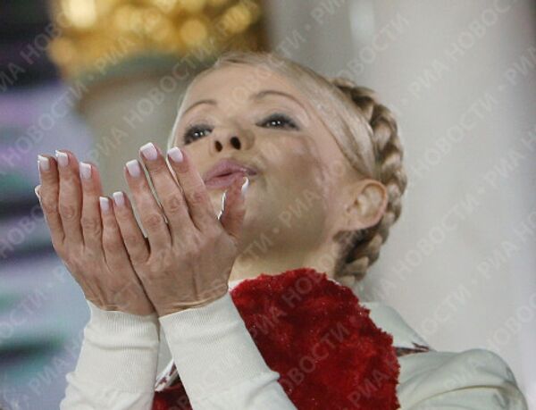Ukrainian Prime Minister Yulia Tymoshenko marks birthday on November 27 - Sputnik International