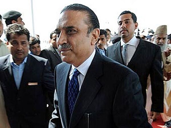 Pakistani President Asif Ali Zardari - Sputnik International