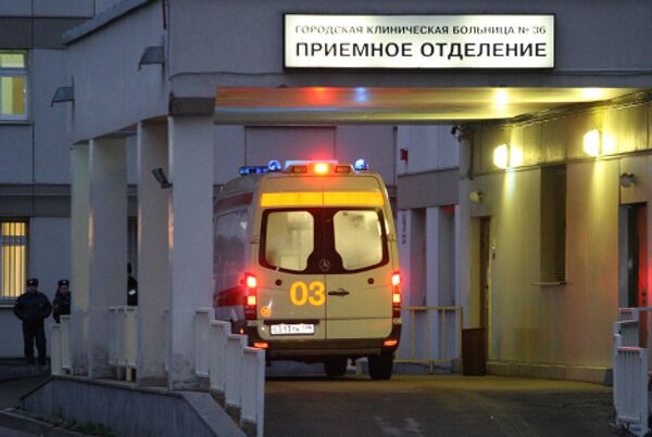 Reception ward at Moscow's 36th city hospital - Sputnik International