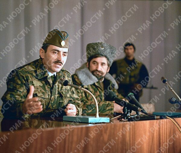Chechen President  Dzhokhar Dudayev - Sputnik International