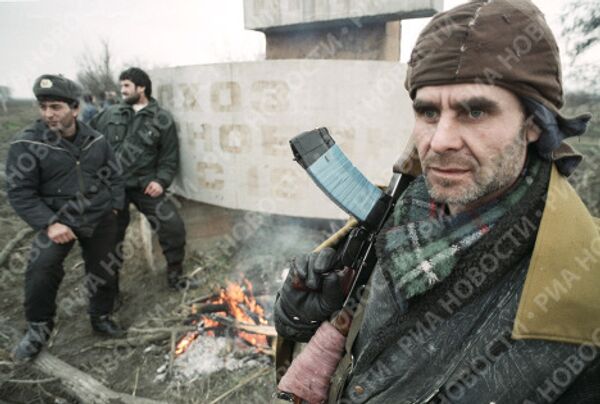 A militant in Chechnya - Sputnik International