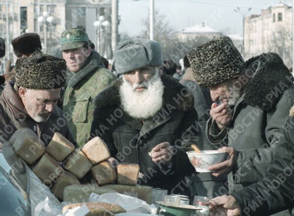Chechen residents - Sputnik International