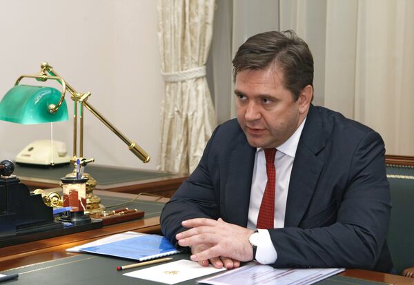 Russia's energy minister Sergei Shmatko - Sputnik International