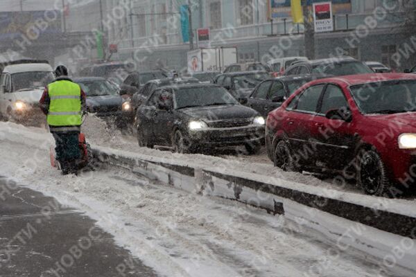 Heavy snow covers Moscow - Sputnik International