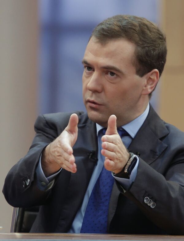 President Dmitry Medvedev  - Sputnik International