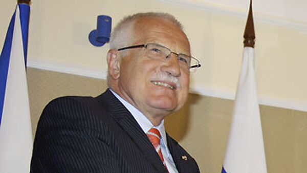 Vaclav Klaus, the Czech president - Sputnik International