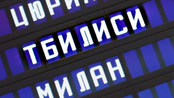 Russia allows first flights from Georgia since 2006  - Sputnik International