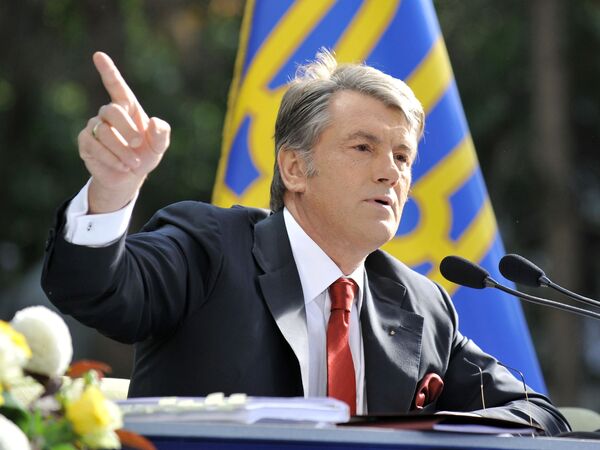 Ukrainian President Viktor Yushchenko - Sputnik International
