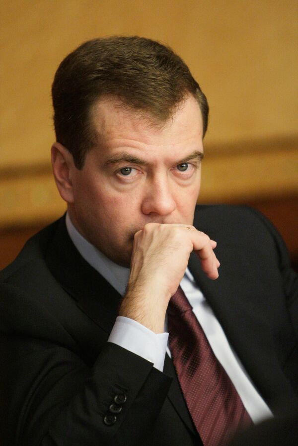 Medvedev says arms deal talks with U.S. making good progress - Sputnik International