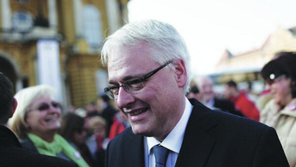 Leftist candidate Josipovic wins Croatia presidential runoff  - Sputnik International