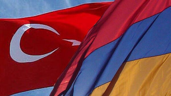 Флаги Турции и Армении - Sputnik International