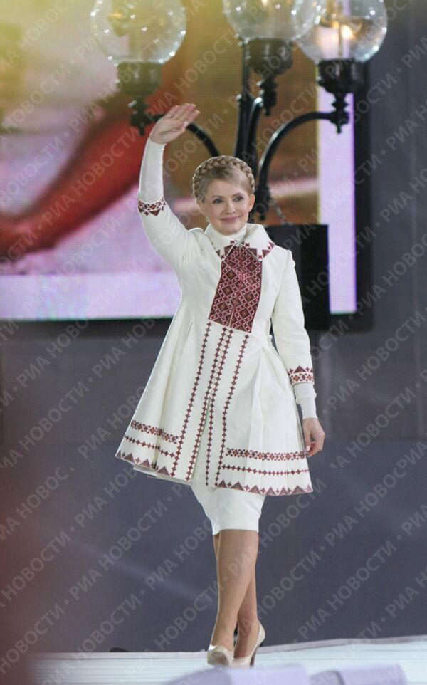 The many faces of Ukrainian presidential candidate Yulia Tymoshenko  - Sputnik International