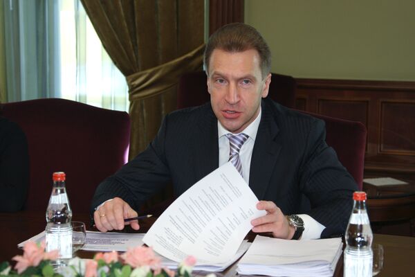 First deputy prime minister, Igor Shuvalov - Sputnik International