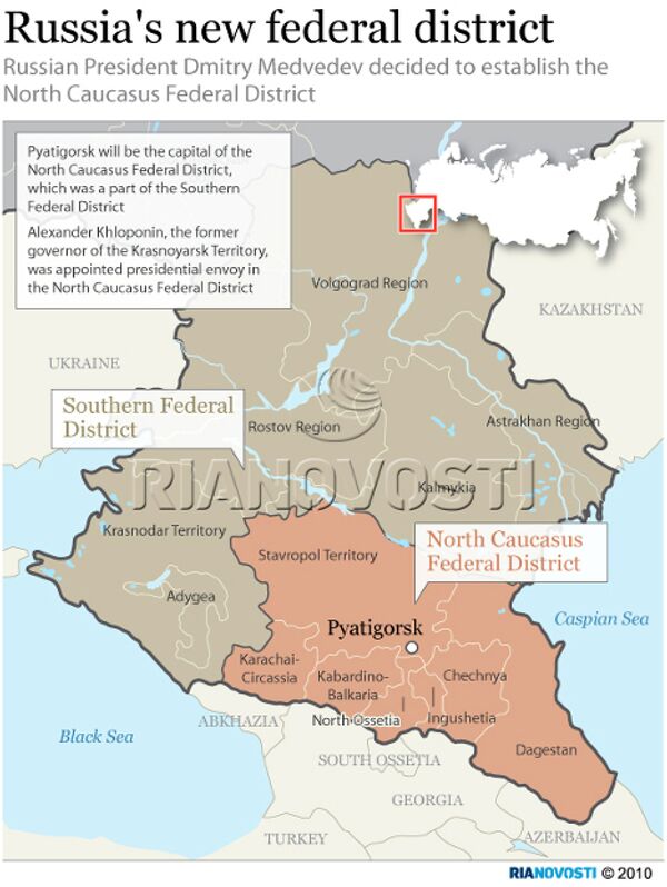 Russia's new federal district Russia's new federal district - Sputnik International