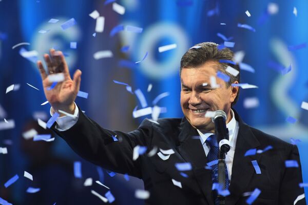 Front-runner in the Ukrainian presidential elections, Viktor Yanukovych - Sputnik International