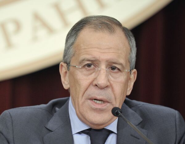 Сергей Лавров на пресс-конференции в МИД РФ - Sputnik International