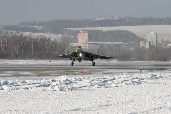 Russia's 5th generation jet fighter to start tests in April - Sputnik International