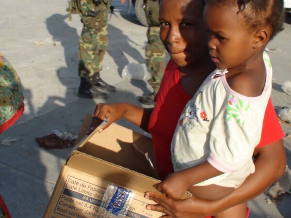 Haitian children - Sputnik International