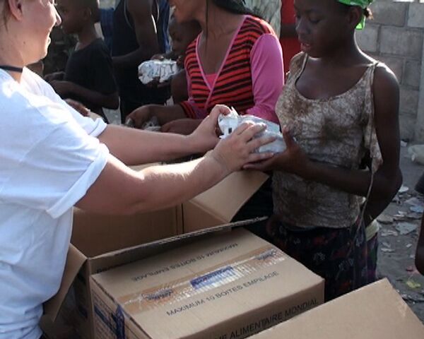 Humanitarian aid for haitians - Sputnik International