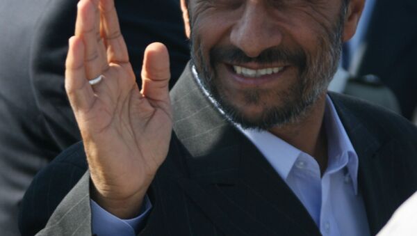 Iranian President Mahmoud Ahmadinejad  - Sputnik International