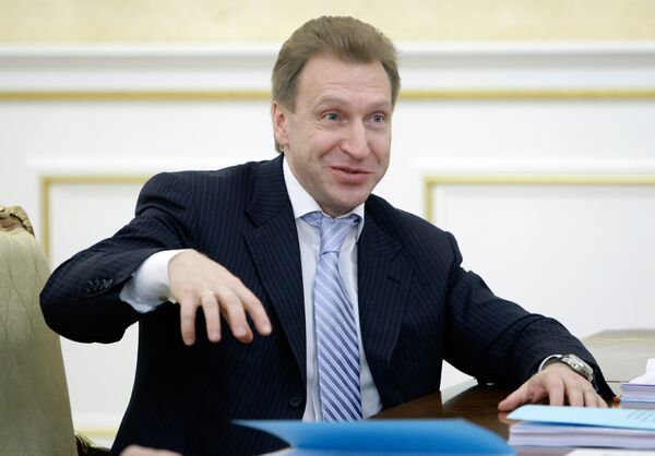 Russian Deputy Prime Minster Igor Shuvalov - Sputnik International